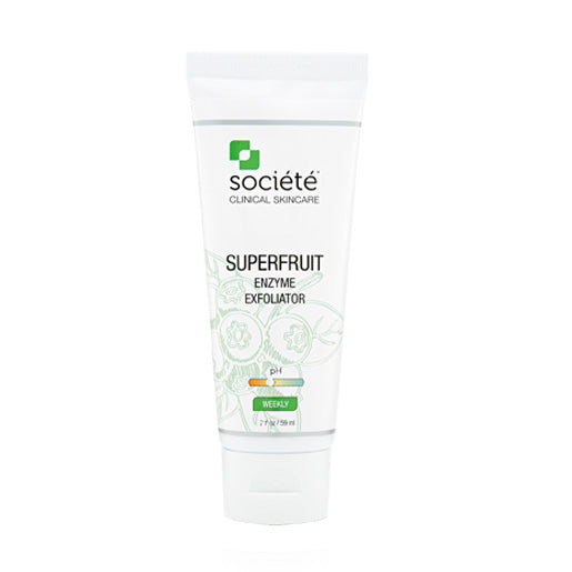 Société SUPERFRUIT Enzyme Exfoliator | Brightening Enzyme Polish | Dermal Skin Solutions