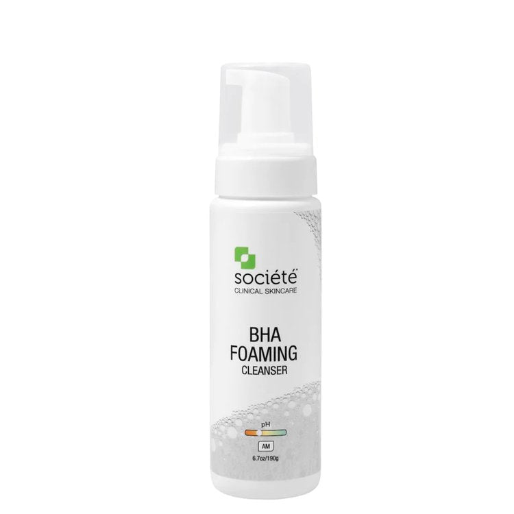 Société BHA Foaming Cleanser | Clarifying Deep Clean | Dermal Skin Solutions